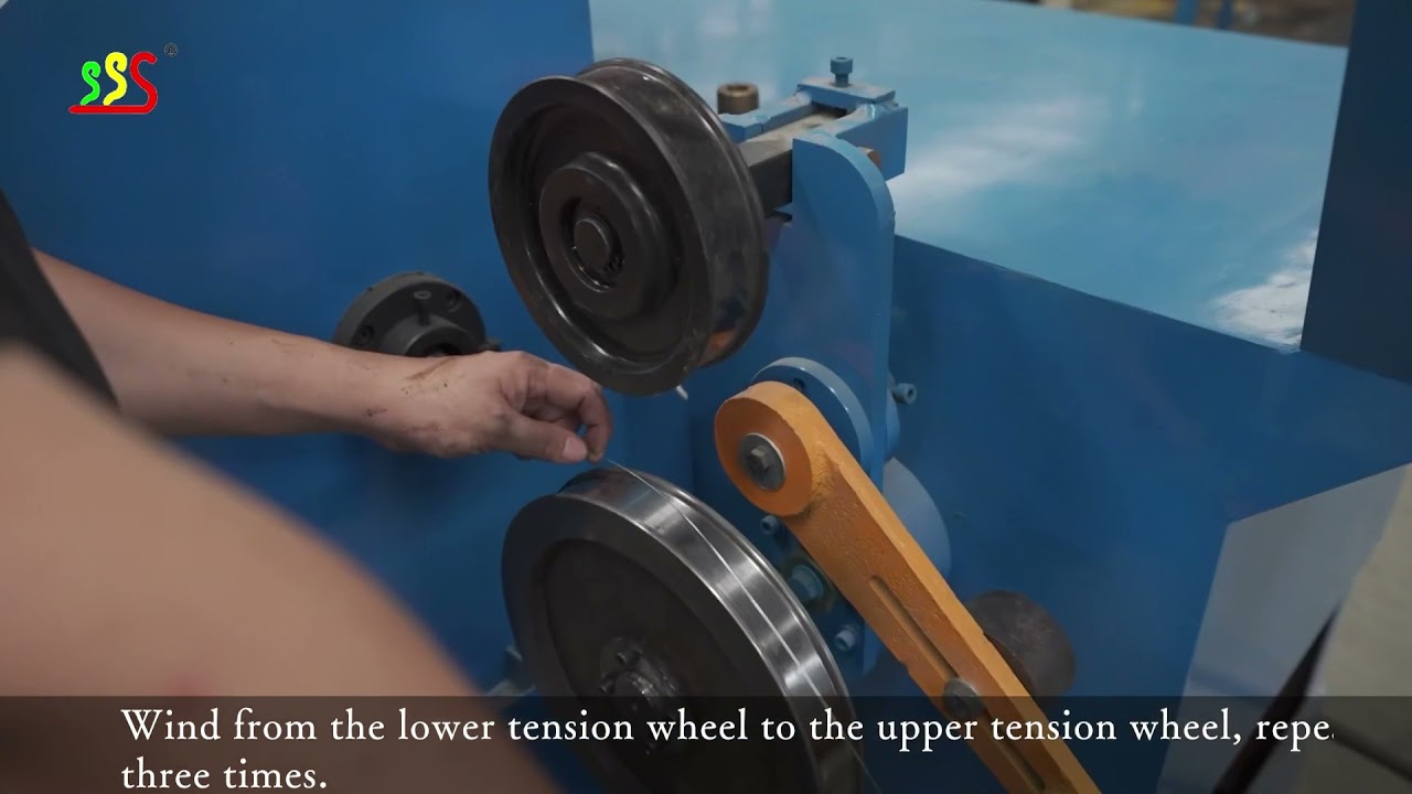 water-tank wire drawing machine