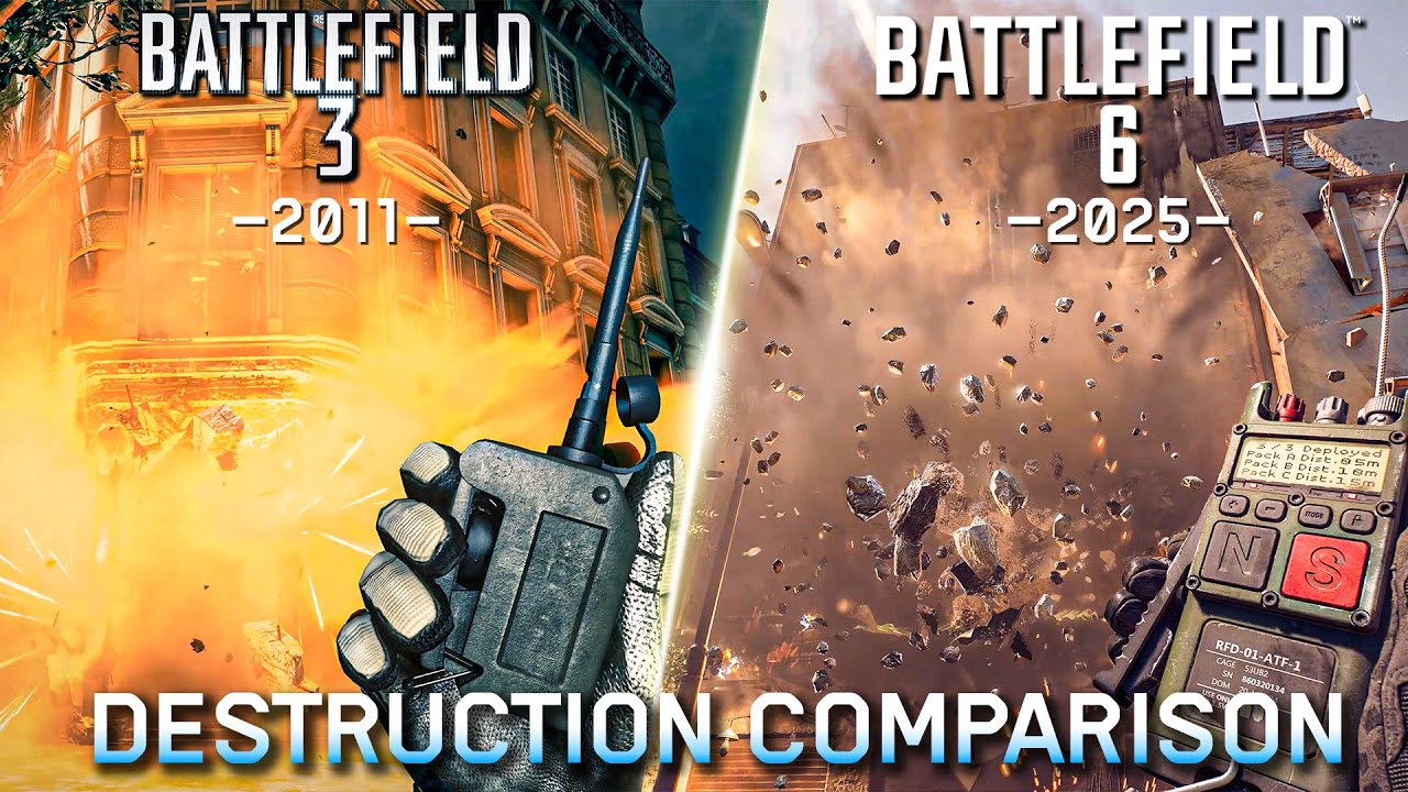 Battlefield 3 vs Battlefield 6 &ndash; Ultimate Destruction Comparison (Tanks, RPGs, C4 & More)
