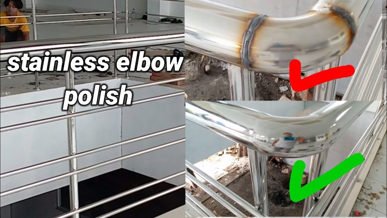 Cara poles elbow stainless#sentirtv#pagarbalkon
