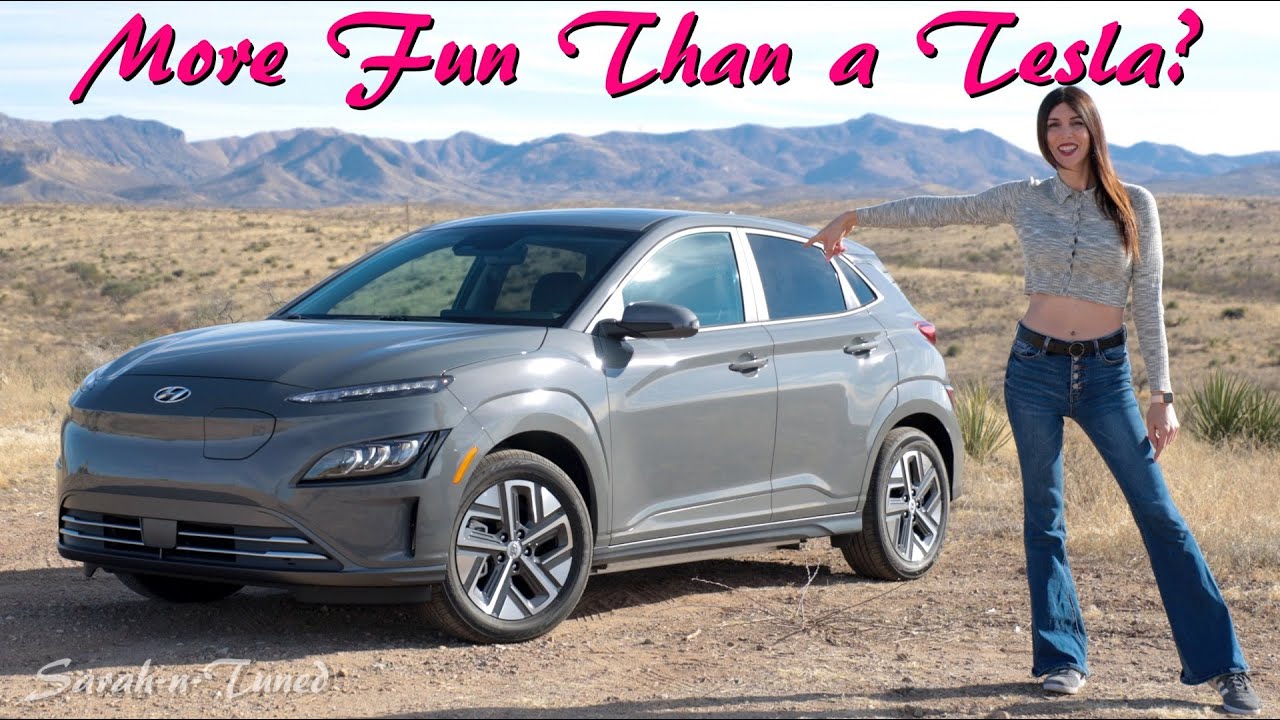 Уморительный электрический ракетный пузырь // Обзор Hyundai Kona EV 2022 года