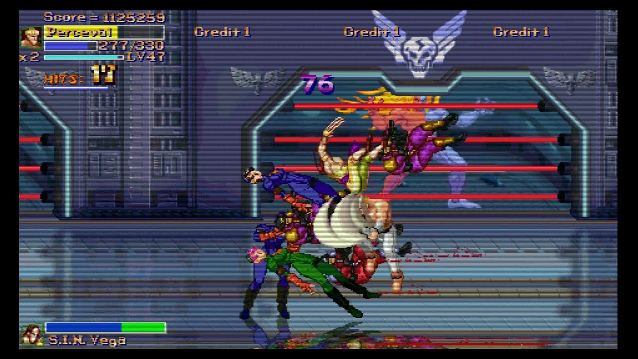 Final Fight LNS Ultimate v03. OpenBOR. Hard Musou (CAS) with Perceval. 720p. (1cc).