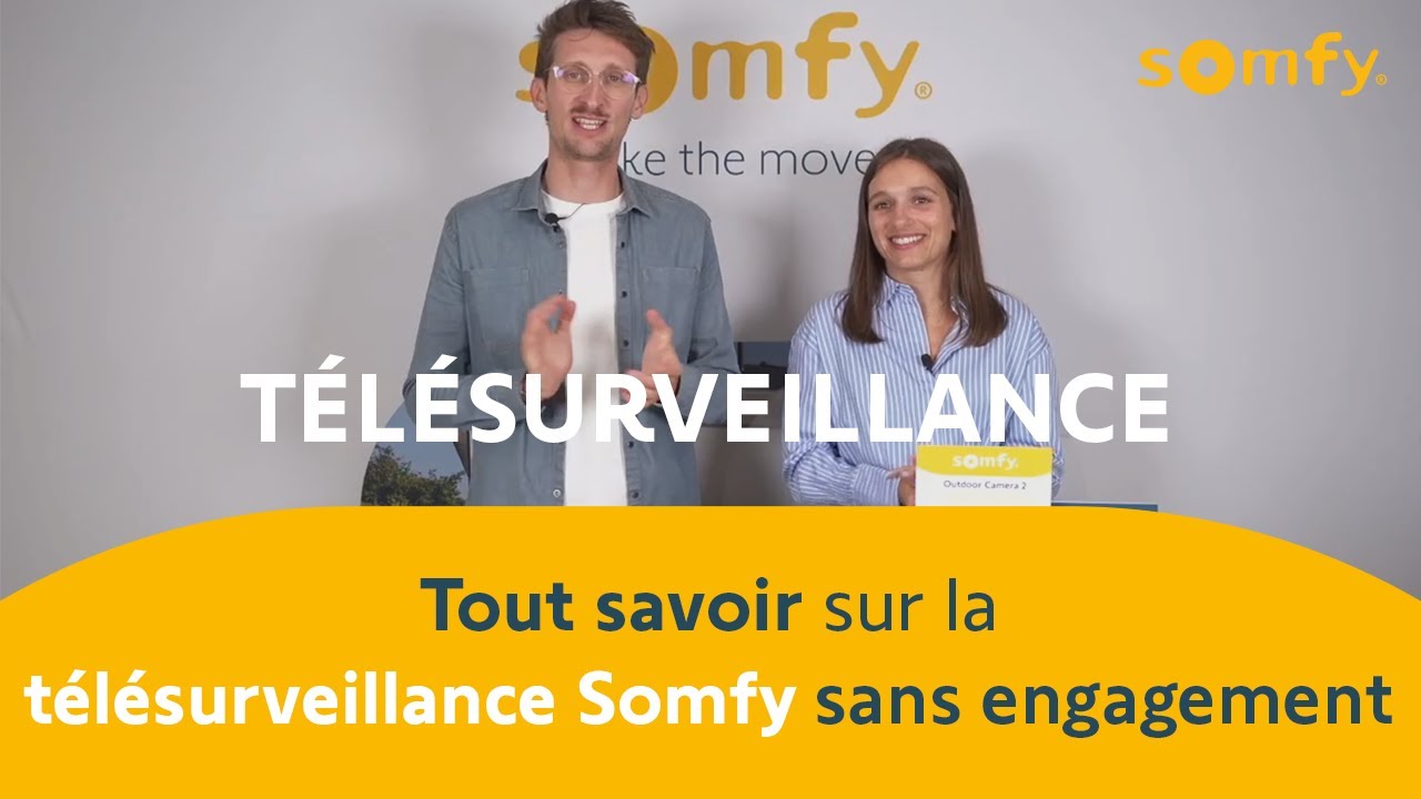 Télésurveillance Somfy sans engagement : fonctionnement & avantages | Somfy