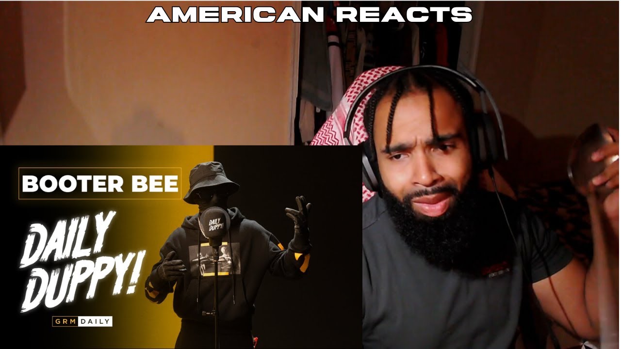 American Reacts To | Booter Bee - Daily Duppy | GRM Daily (UK)