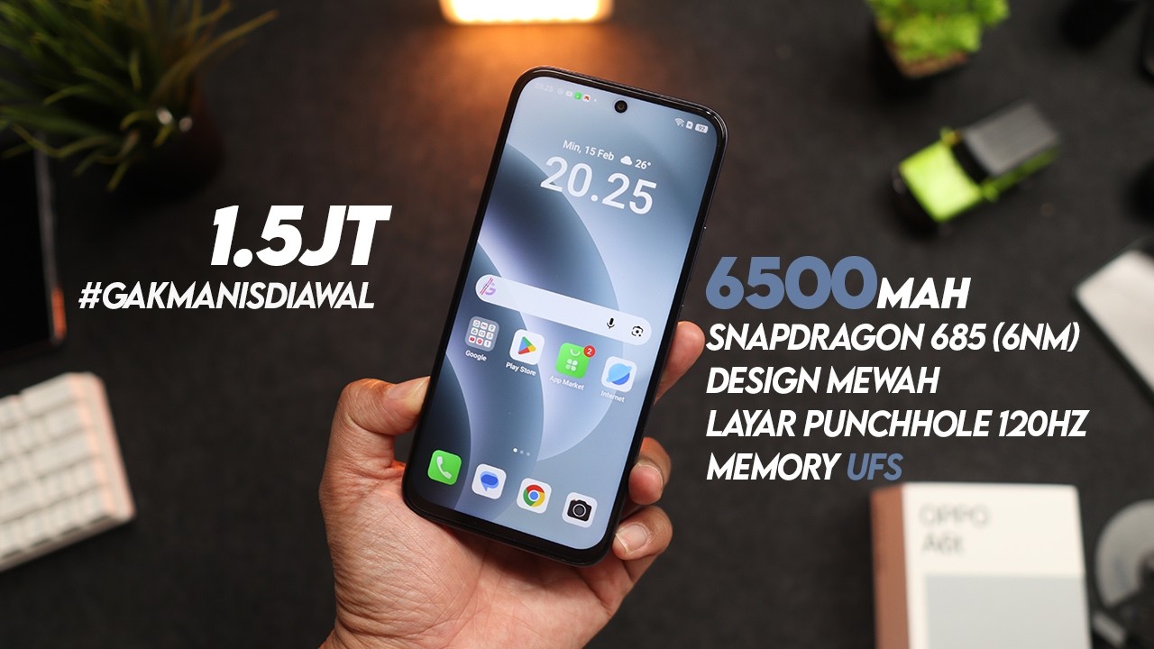 OPPO Makin Gokil!! 😱 Rilis HP BARU LAGI Se-BADAK ini🔋 Unboxing OPPO A6t