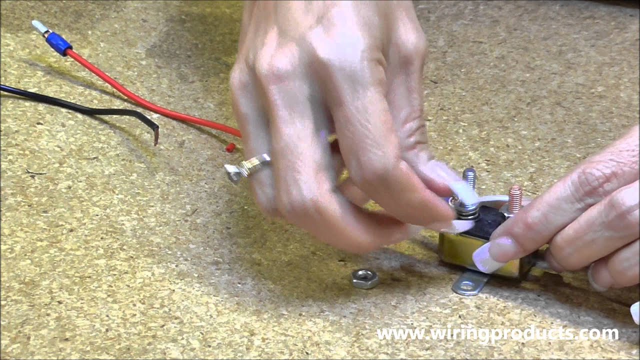 Circuit Breaker for automotive use with Wiring Products