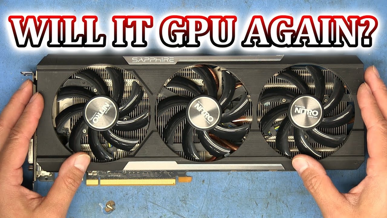 TEF #126 | Попытка ремонта графического процессора Sapphire R9 390