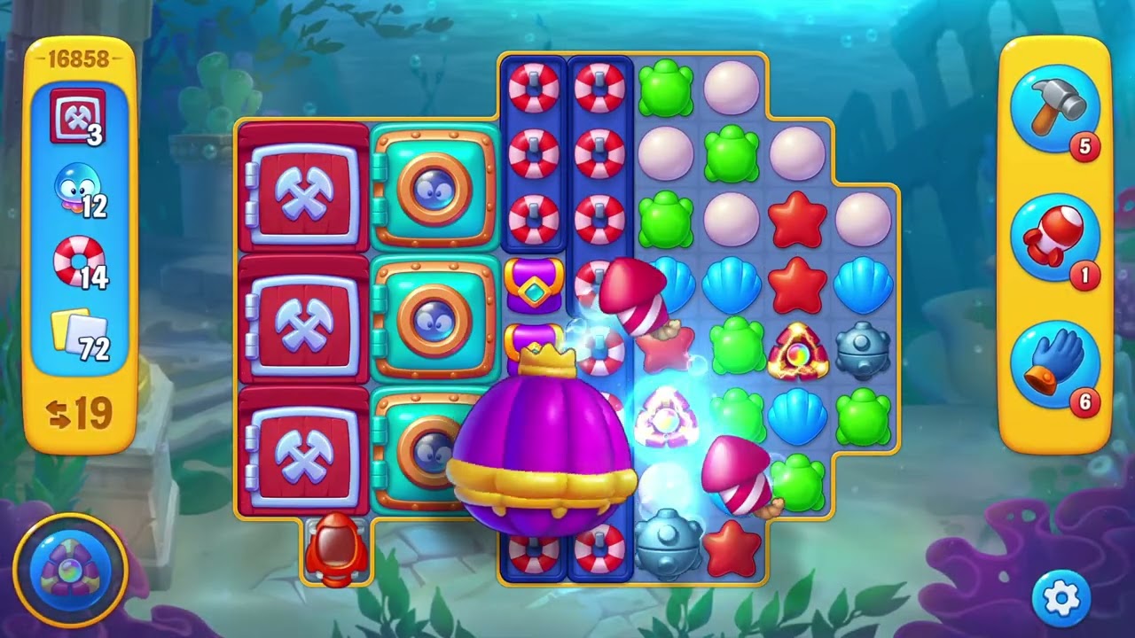 Fishdom Level 16851 - 16870 Fishdom Part 340