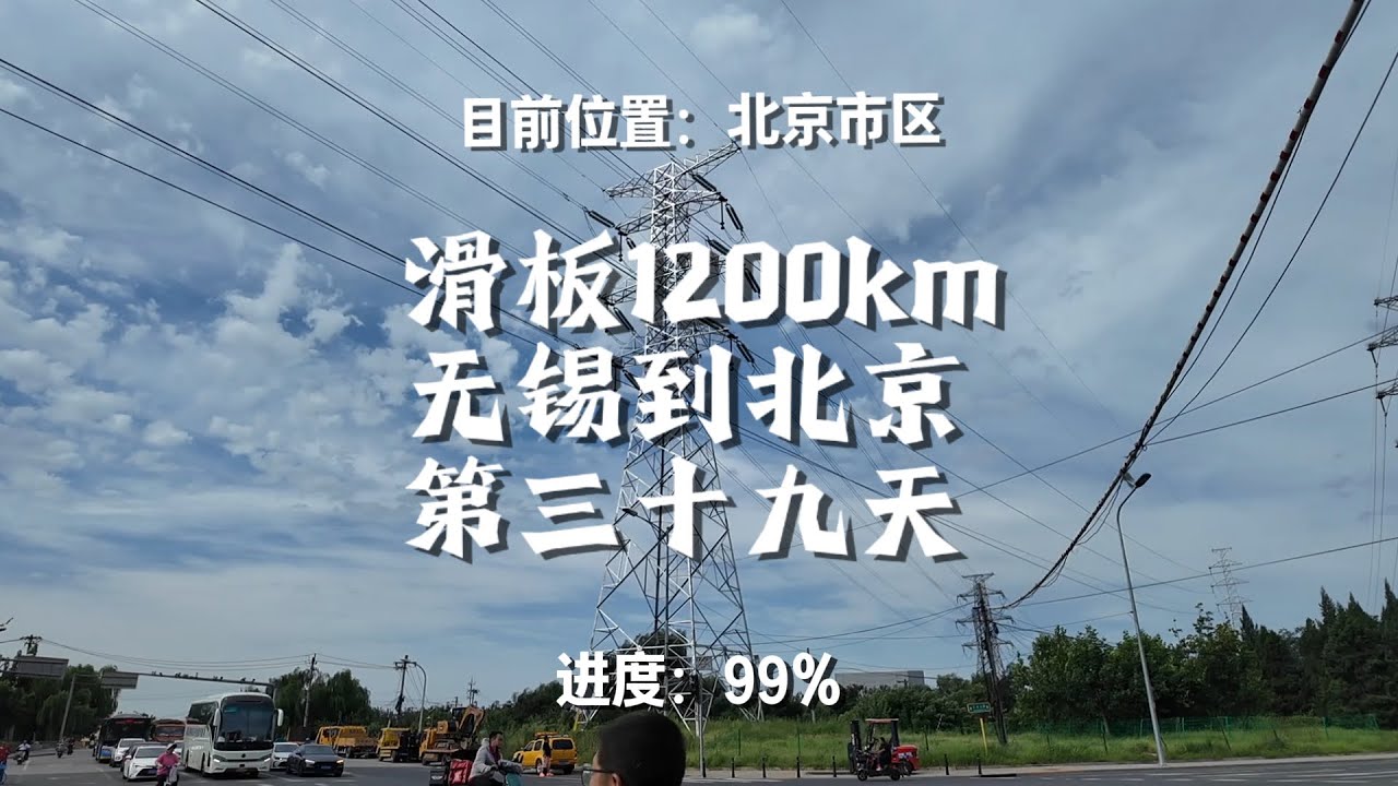 距离天安门最后10km，快到了老铁们！