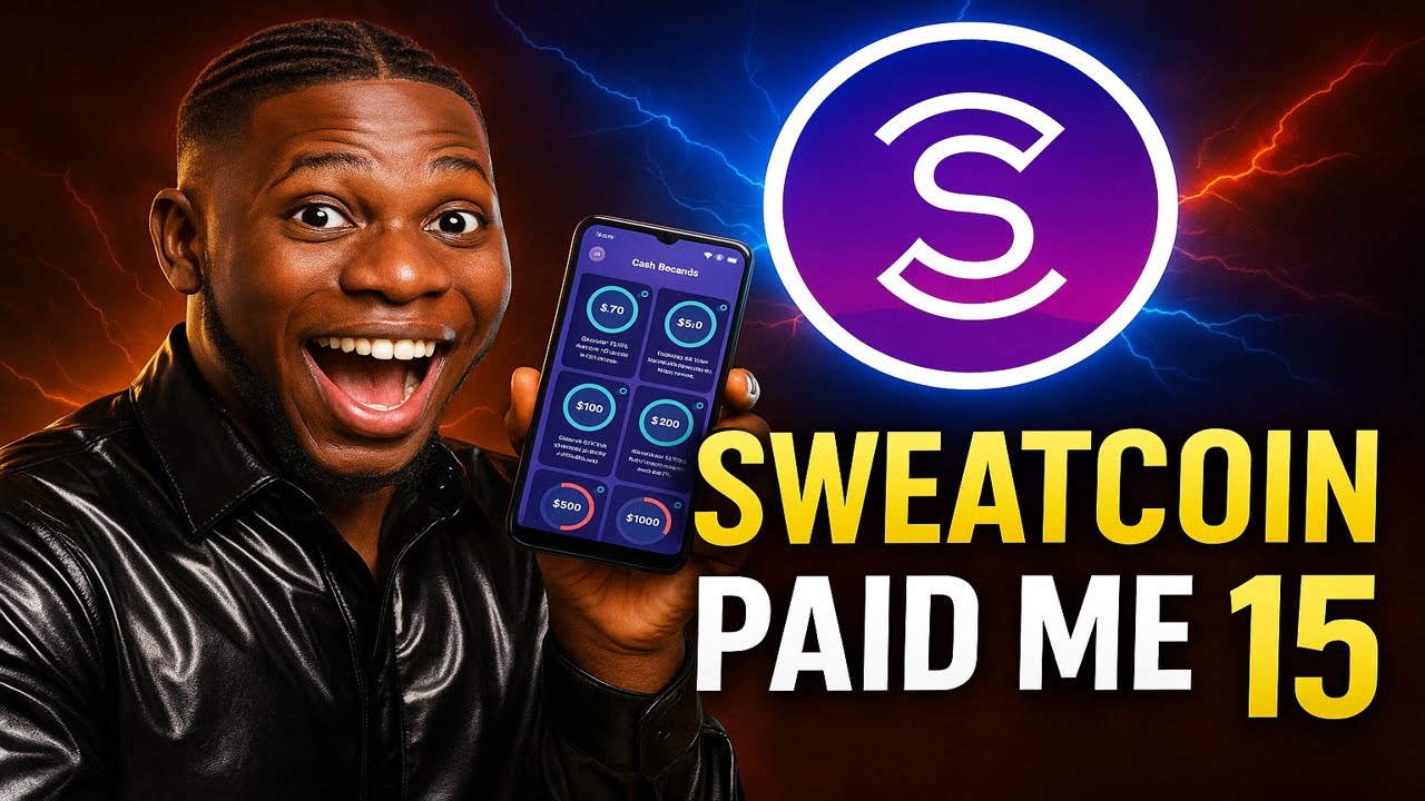 Sweatcoin New Update - I Got Paid $15 Just Now