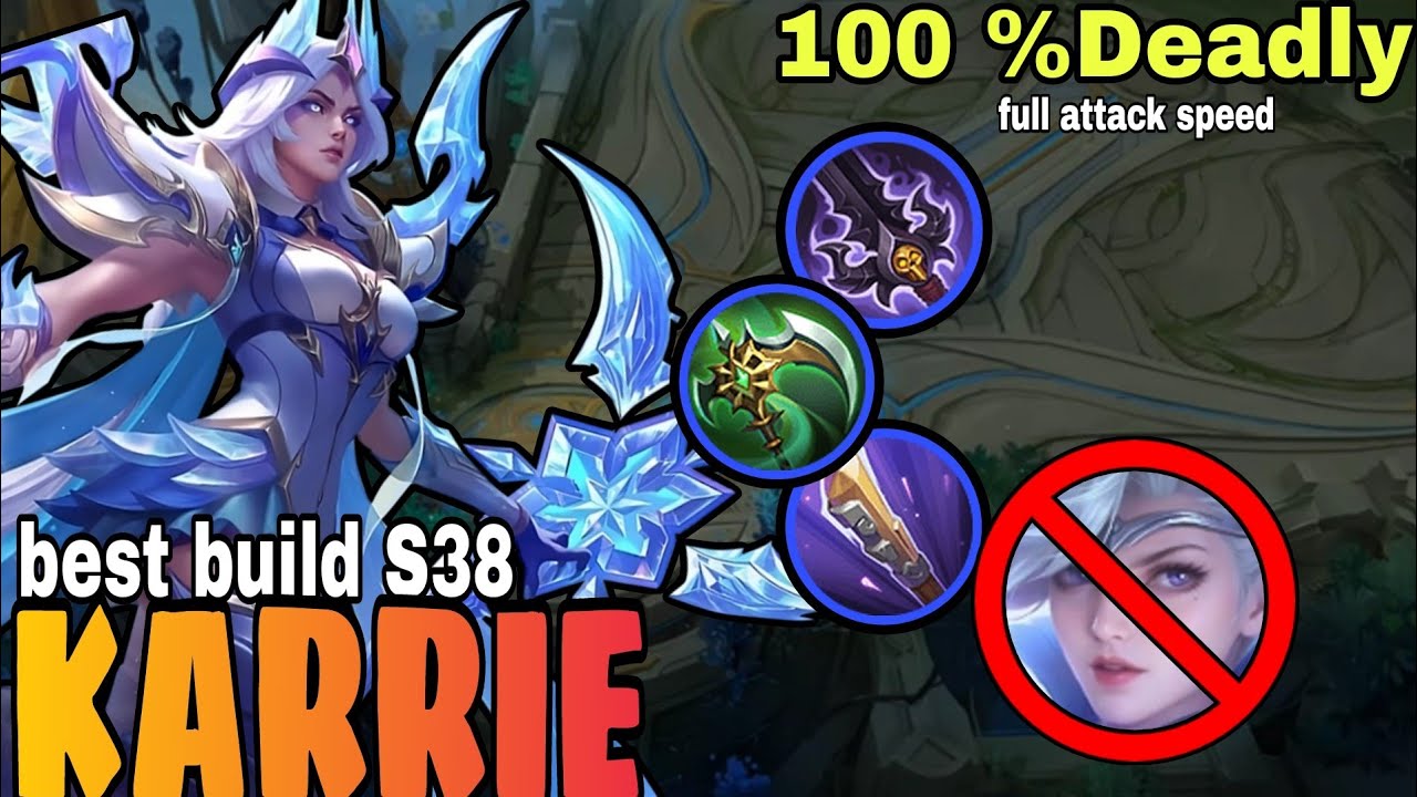 BEATING MIYA USING KARRIE IN GOLD LANE | karrie best build |