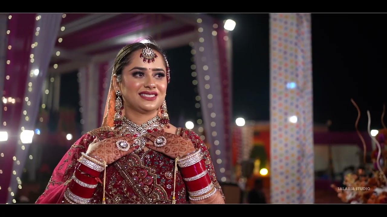 Best Wedding Highlight Ankit & Komal Shoot-Salaria Photography bainpur mb -9463048501