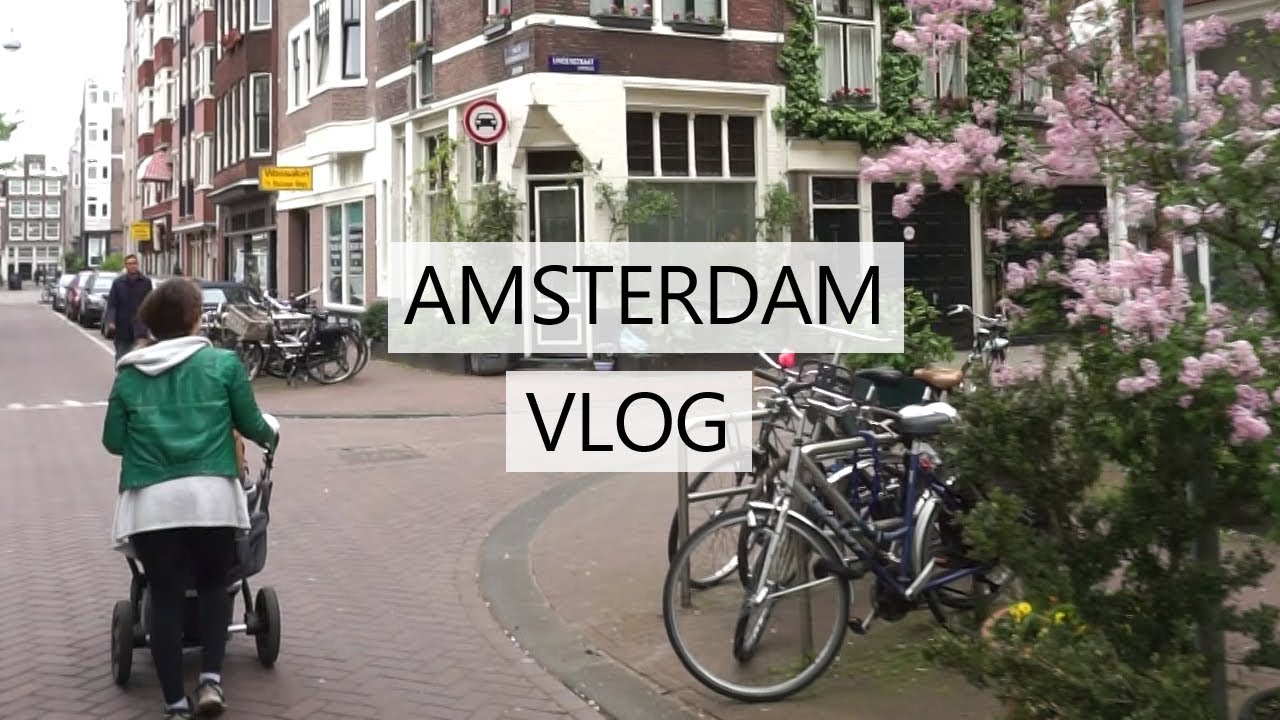 A week-end in Amsterdam - Baby's first flight TRAVEL VLOG
