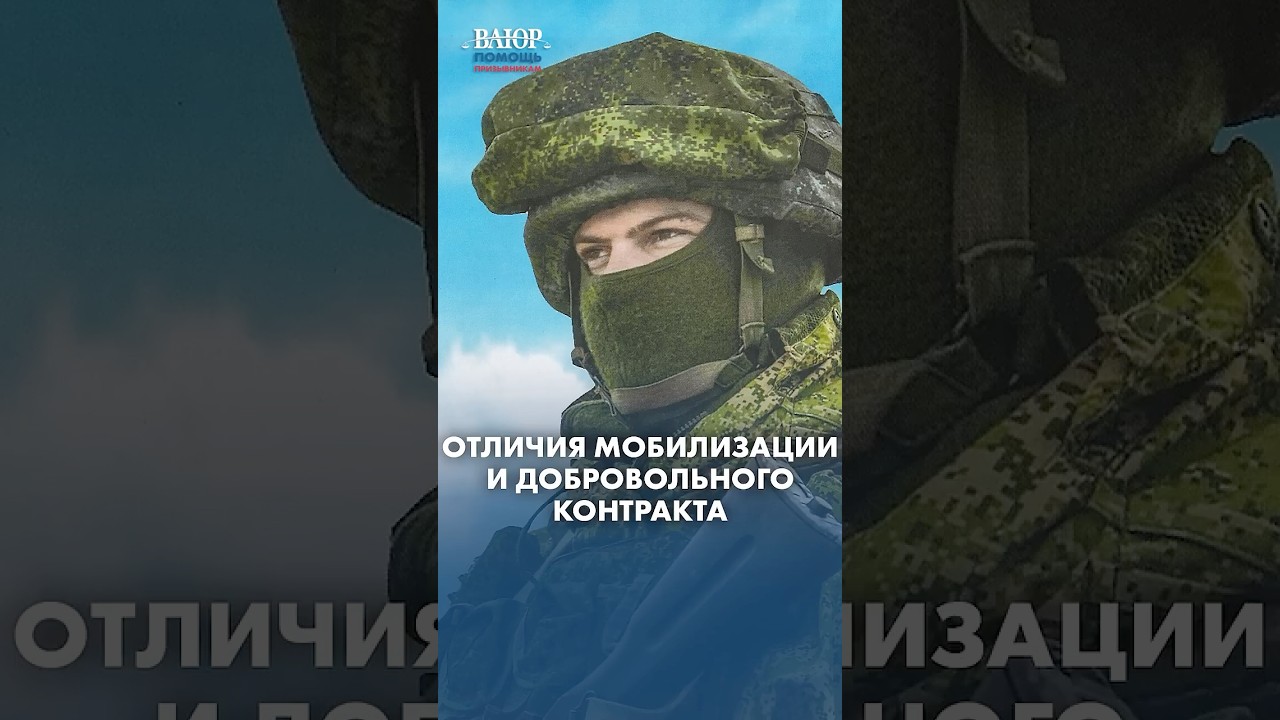 Главные отличия мобилизации и добровольного контракта