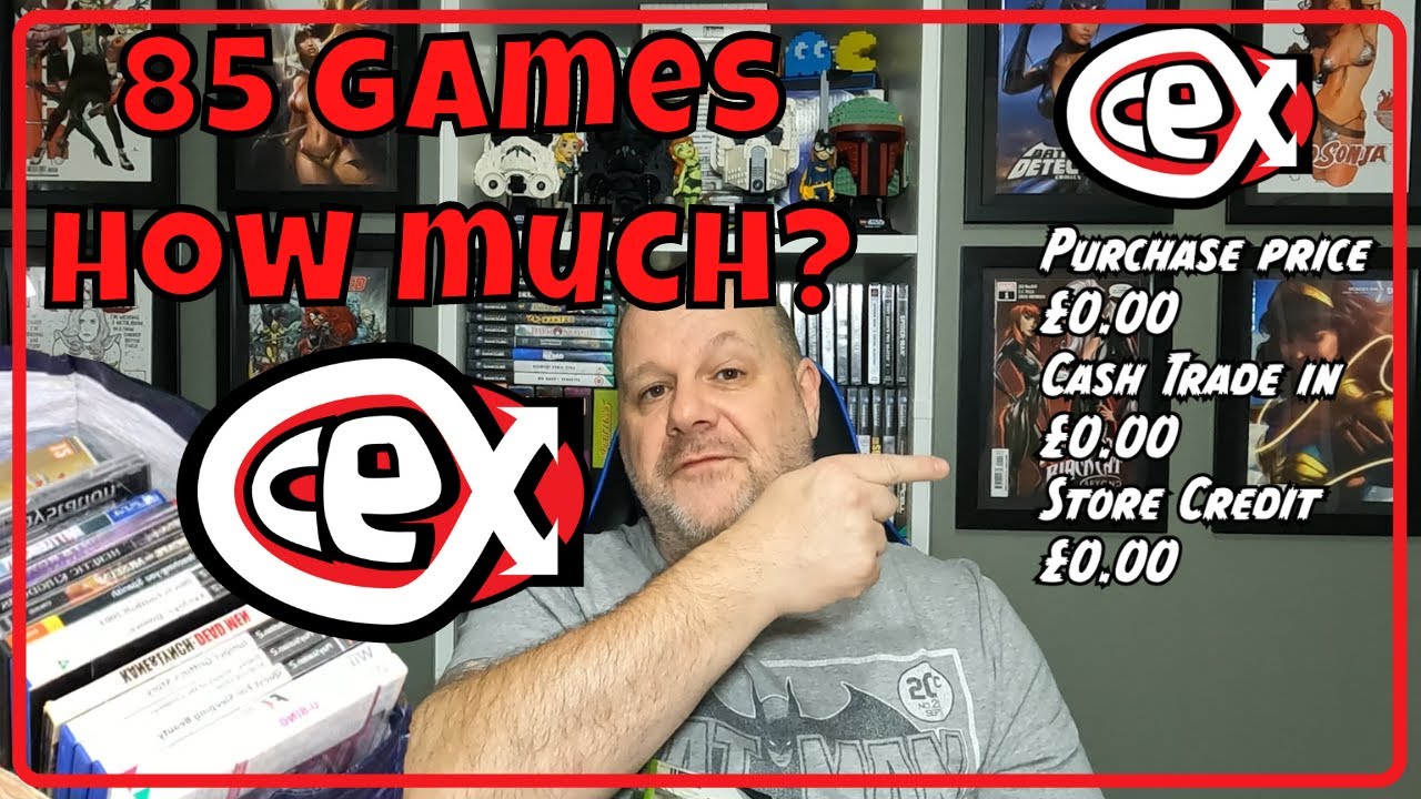 How Much Will CEX Pay For My 85 Marketplace Game Pick Ups!?!?