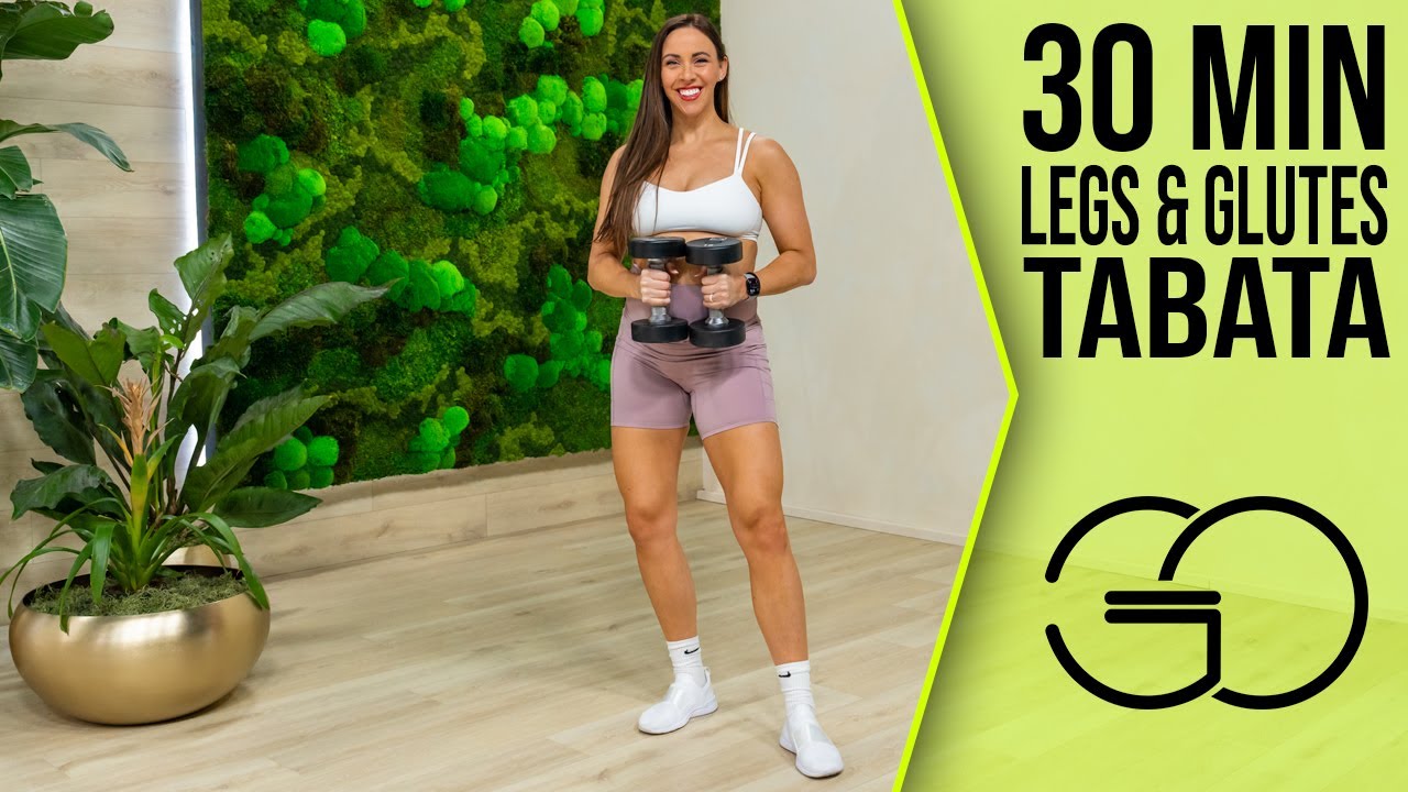 30 Minute Legs and Glutes Tabata Workout | GO - Day 11