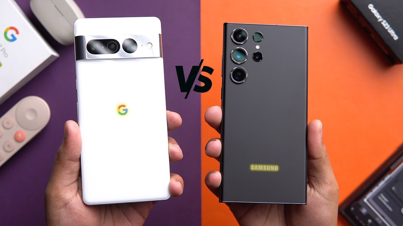 Samsung S23 Ultra VS Pixel 7 Pro | Specs⚙️VS Smarts🧠
