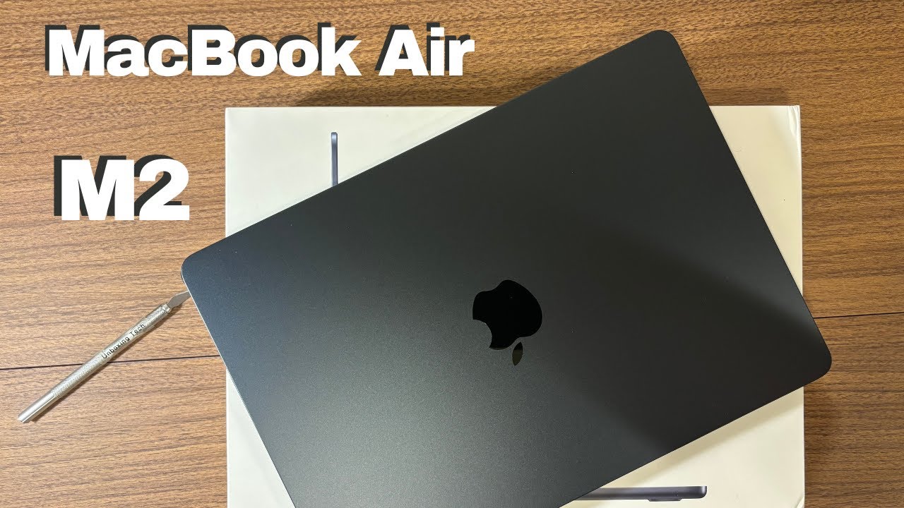 MacBook Air M2 Midnight unboxing.