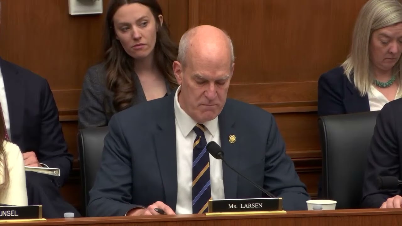 Ranking Member Larsen's Opening Statement for Hearing on 