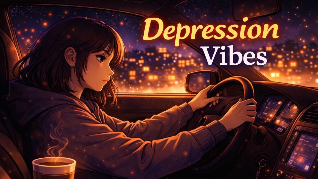 Depression Vibes 🌙 | Sad Midnight LoFi for Heavy Nights