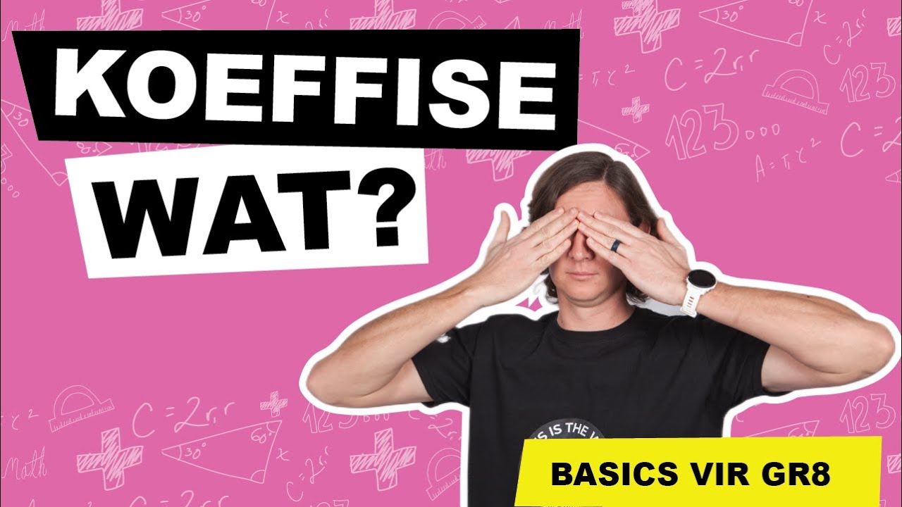 Wat beteken koeffisient - Graad 8 Wiskunde