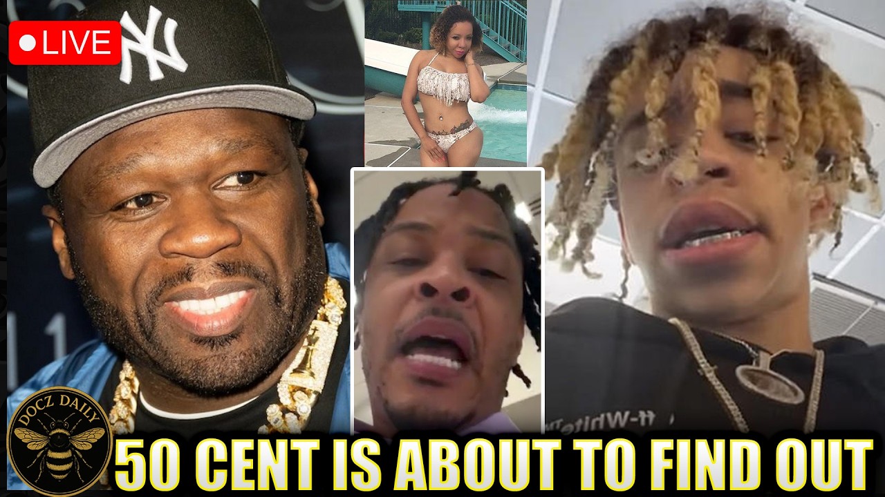 T.I. & His Son CLAP BACK at 50 Cent for Disrespecting Tiny | Hip-Hop Drama Explodes LIVE