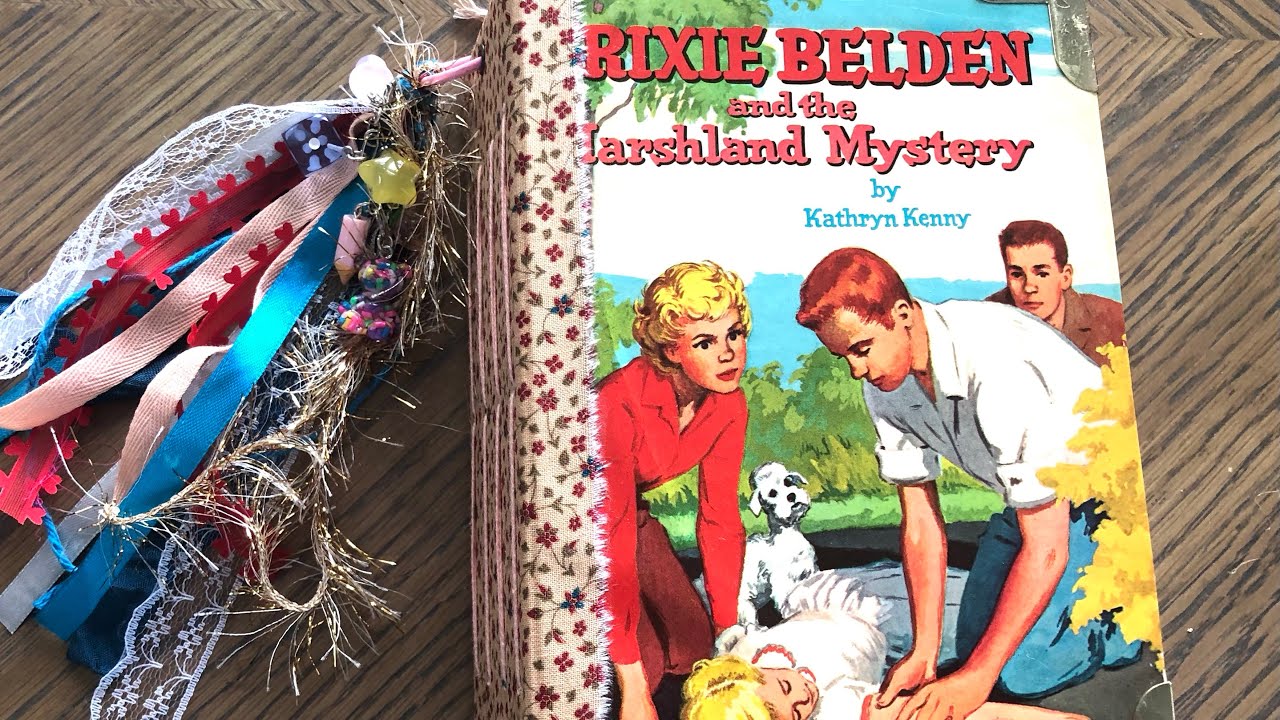 Trixie Belden Junk Journal - Vintage Book Journal