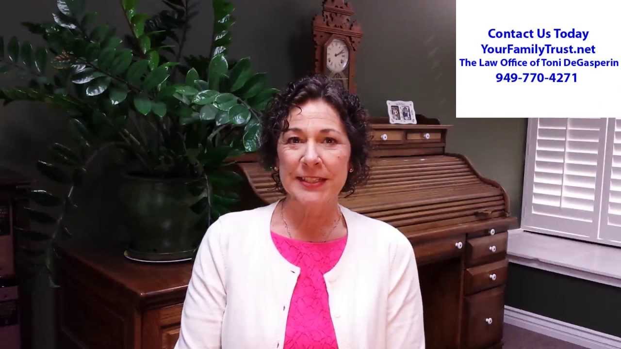 Orange County Estate Planning Lawyer 949 770 4271 Your Family Trust  net
