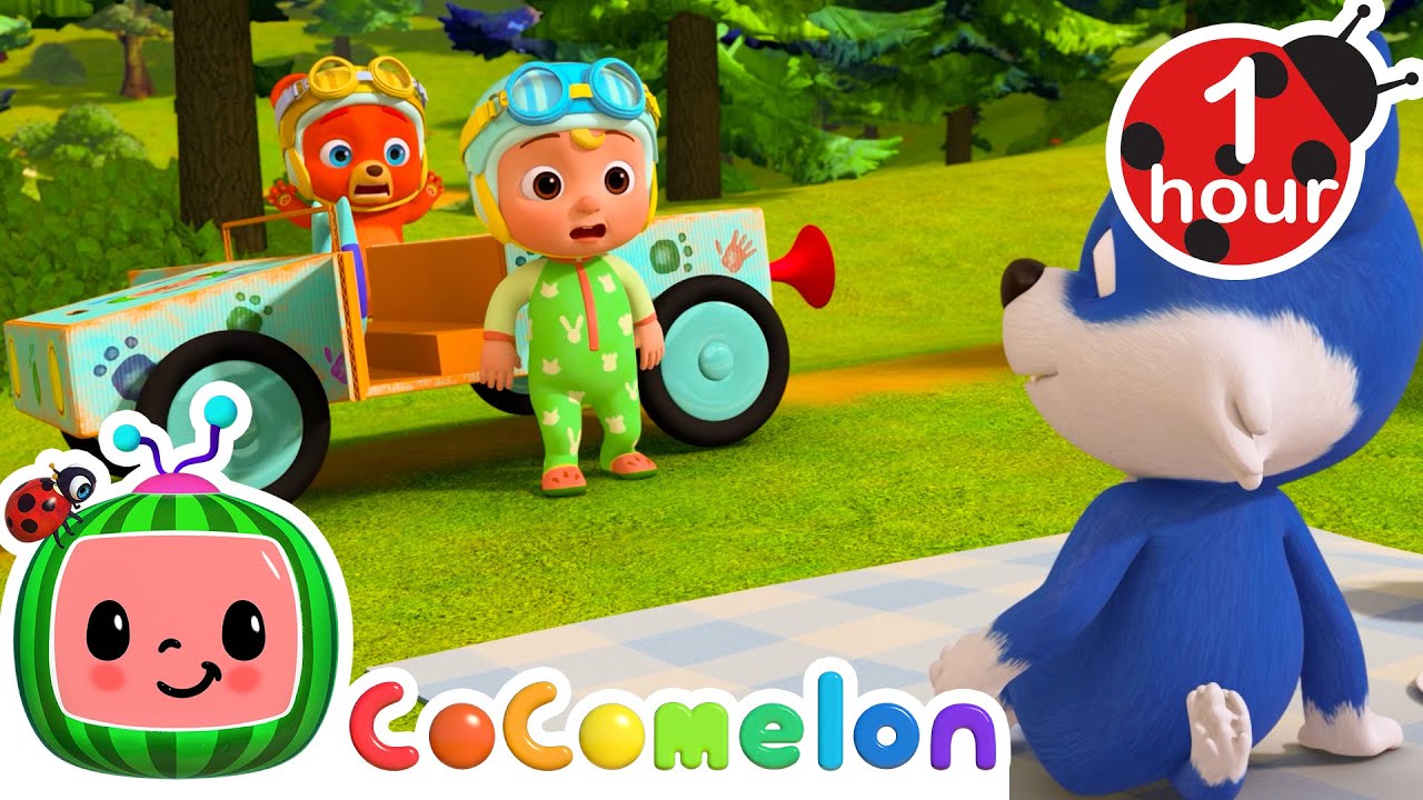 Funny Food Songs For 1 Hour! | CoComelon - JJ's Animal Time | CoComelon Kids Songs & Nursery Rhymes