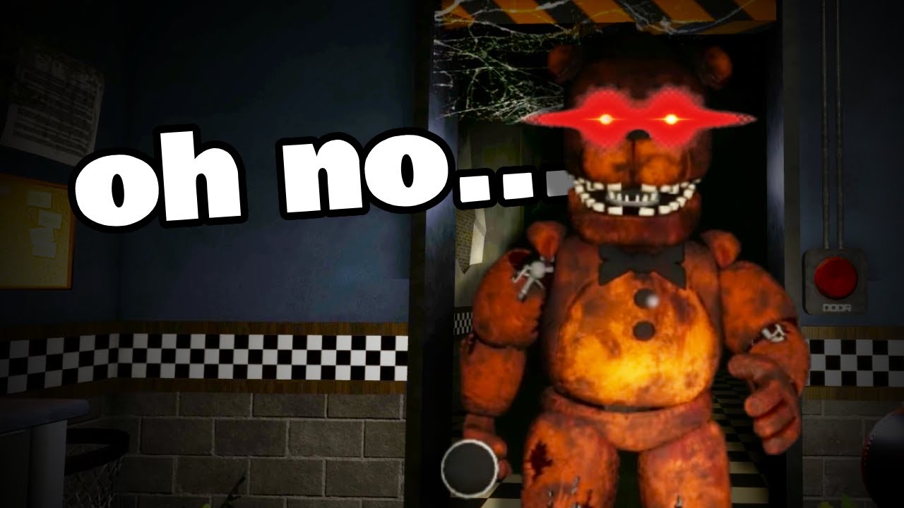 I should've never touched this horror game (FNAF: Eternal Nights)