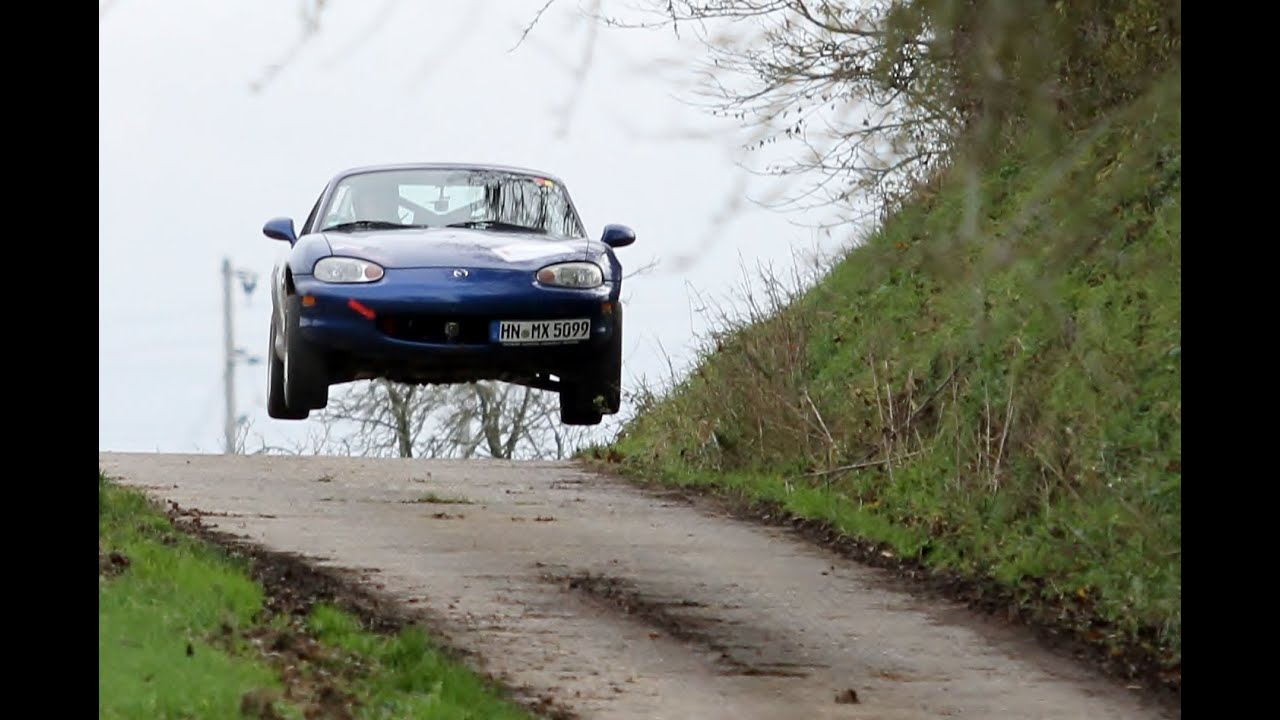 Rallye MX5 / Miata: Big Jump @ Rallyesprint Oberderdingen 2014