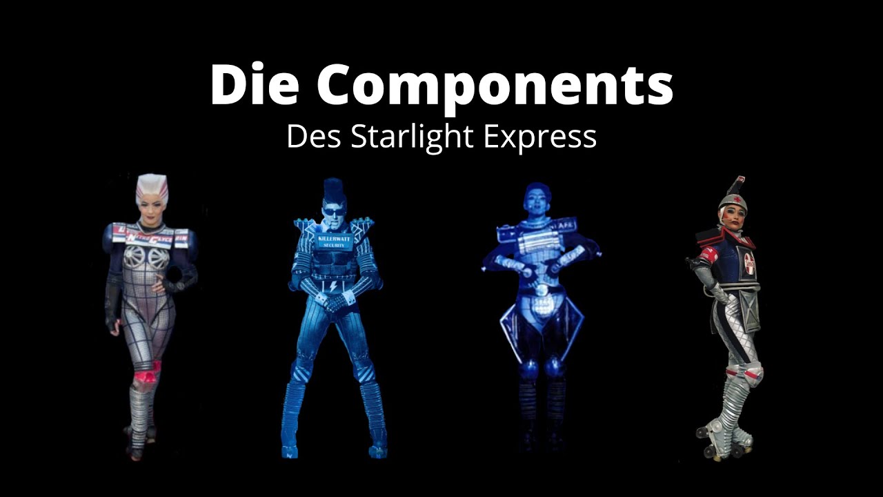 Starlight Express - Die Components