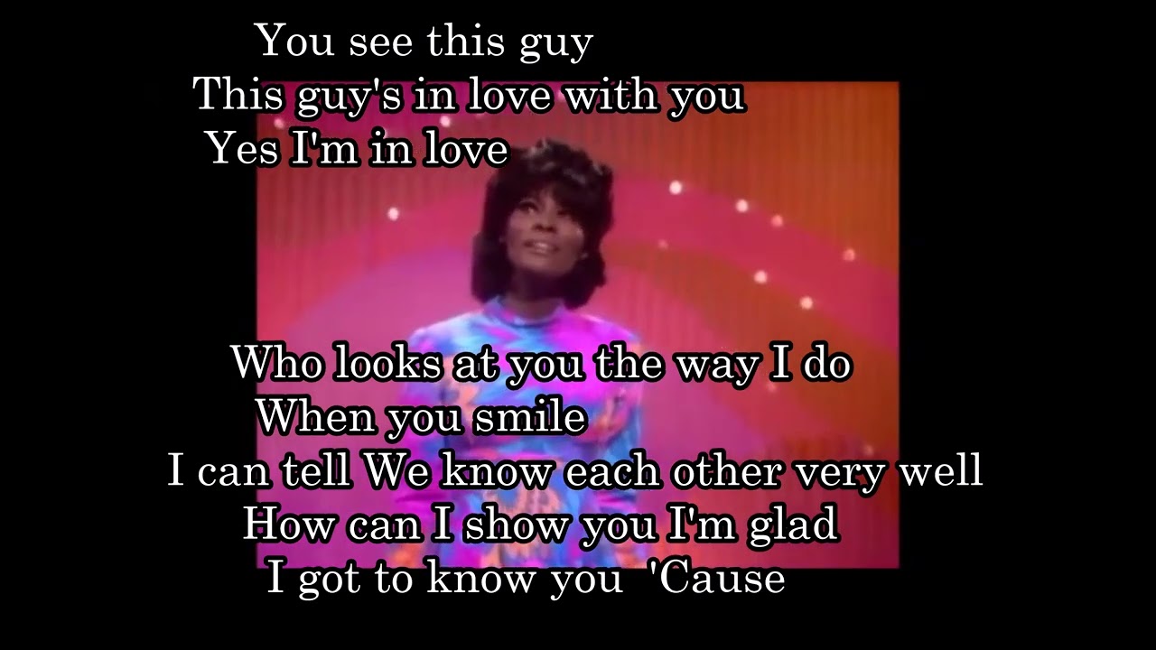 ディス・ガイ(This Guy&rsquo;s in Love with You)    バート・バカラック   , ディオンヌ・ワーウィック