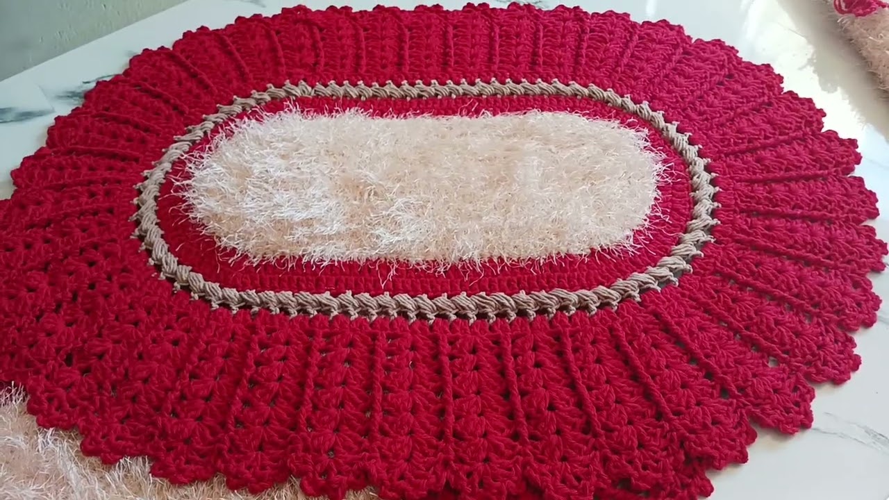 Jogo de banheiro Radyla sem o laço #croche#coleção #jogodebanheirocroche