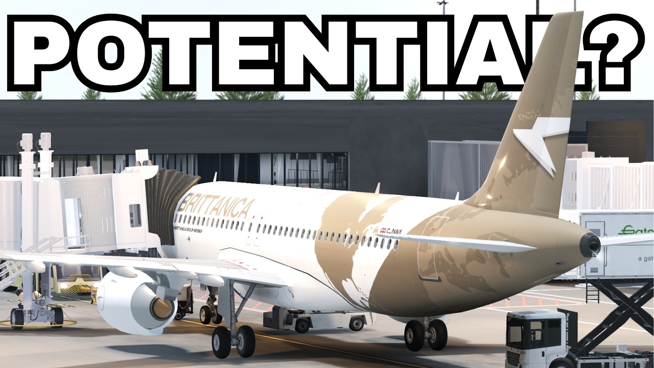 Does this Airline have Potential? | Roblox Brittanica Airline Review