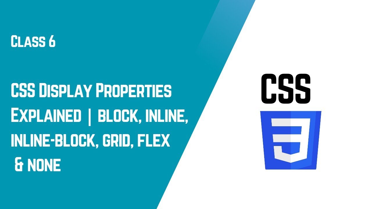 CSS Display Properties Explained | block, inline, inline-block & none | Beginner Guide