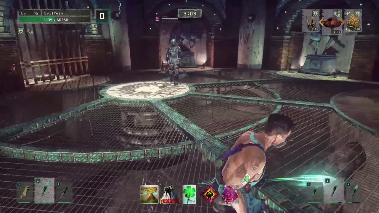 Let It Die - Defeat White  Steel with Machete [Hard Mode]
