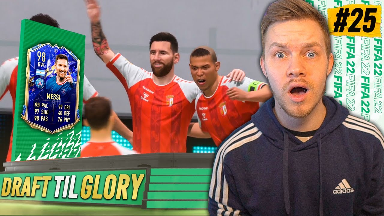 JEG FIK TOTY MESSI OG 94 R9 I DEN SAMME ALT FOR VILDE DRAFT! - DRAFT TIL GLORY #25