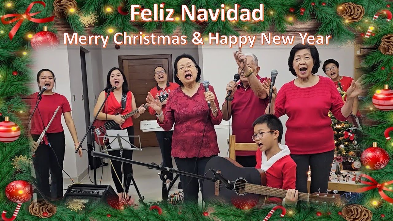 Feliz Navidad | We Wish You a Merry Christmas and Happy New Year | WiFi Family Band Music