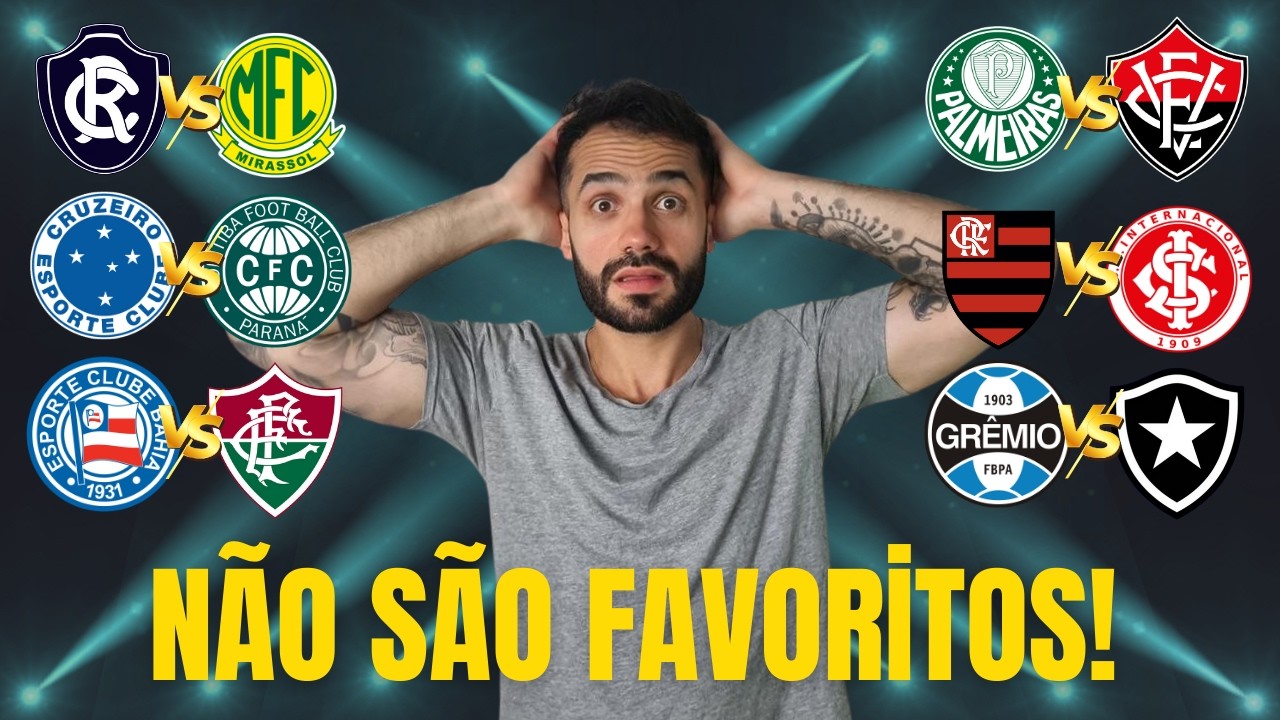 PROVÁVEIS ESCALAÇÕES DE REMO E CORITIBA! FAVORITOS DA 2ª RODADA SÉRIE A