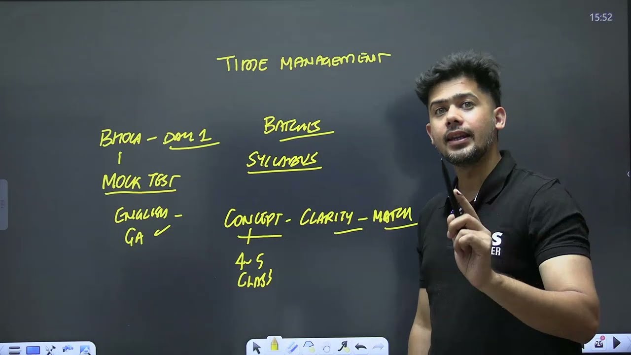 How To Manage Time For Bank Exam Preperation | Time Management For Beginners By Kush Sir