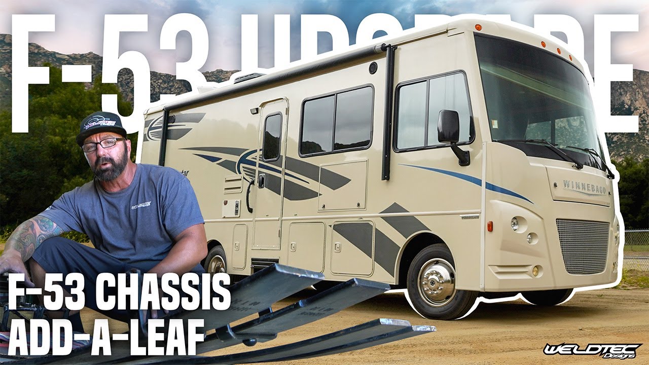 F53 Class A RV Suspension Upgrade for Better Driving + Increased Clearance ALL IN ONE!!!!