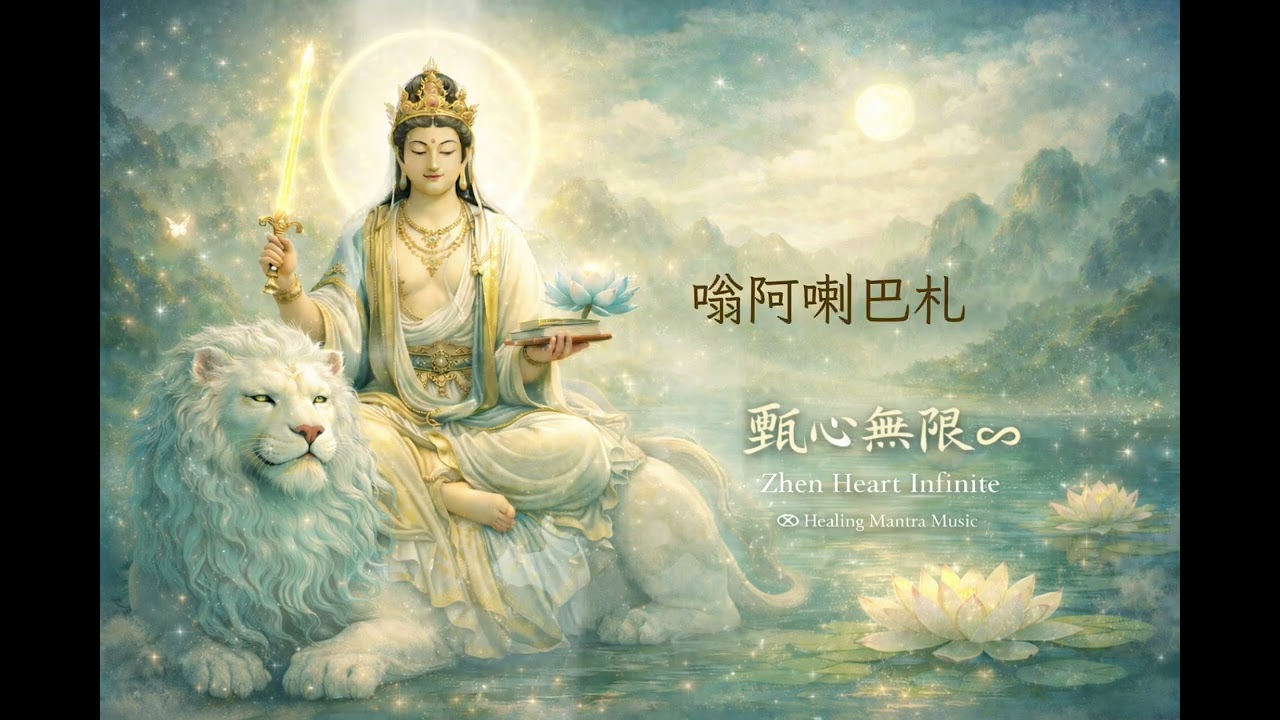 文殊菩薩心咒（文殊菩薩智慧咒)增長智慧的咒語～