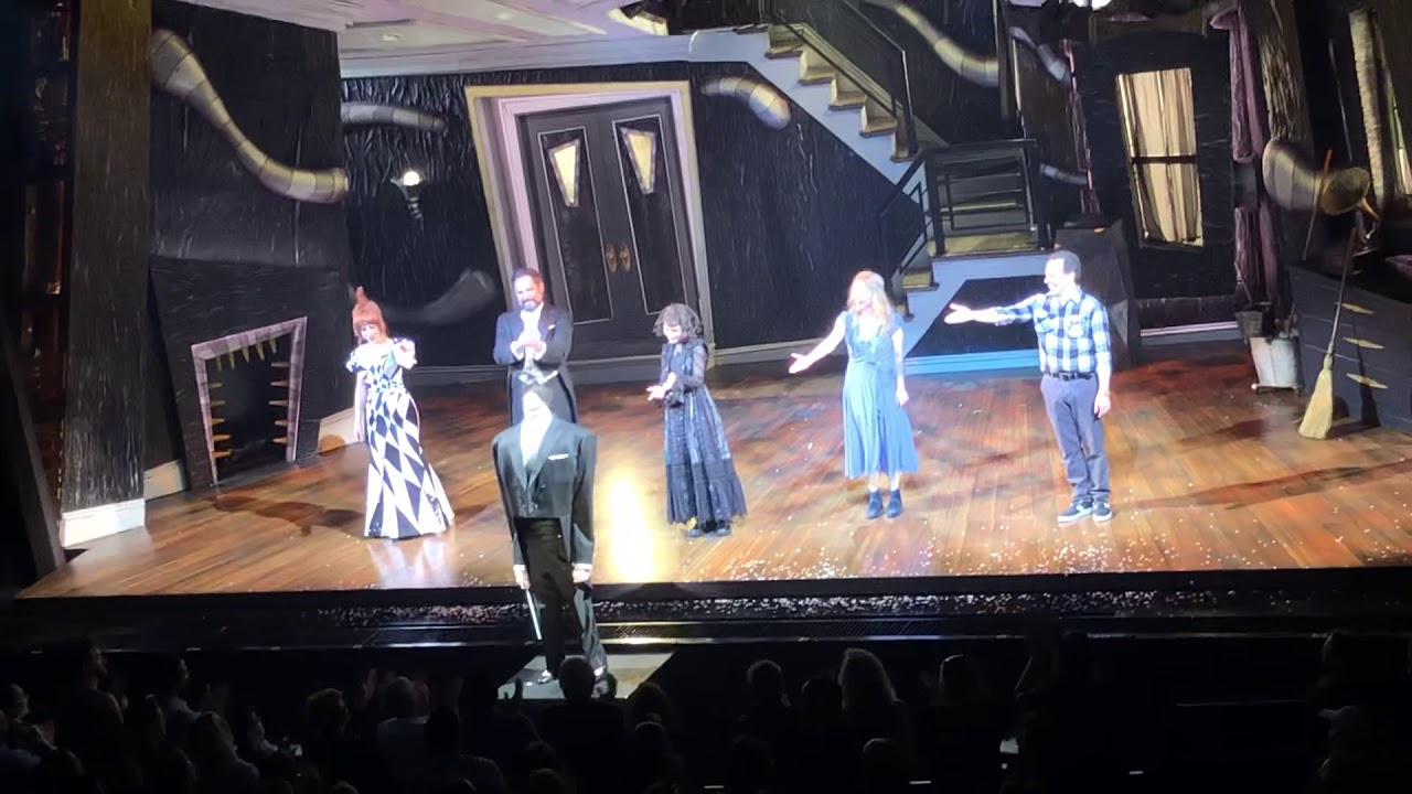 Beetlejuice The Musical Curtain call 05.22.2019 at The Winter Garden Theater