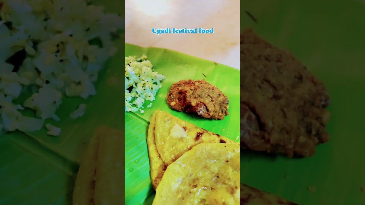 Happy Ugadi festival || #food