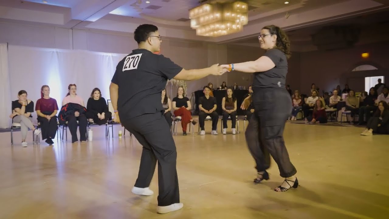 Swing Crush 2025 Intermediate West Coast Swing Jack & Jill Steven Zarate and Mikaela Lewis