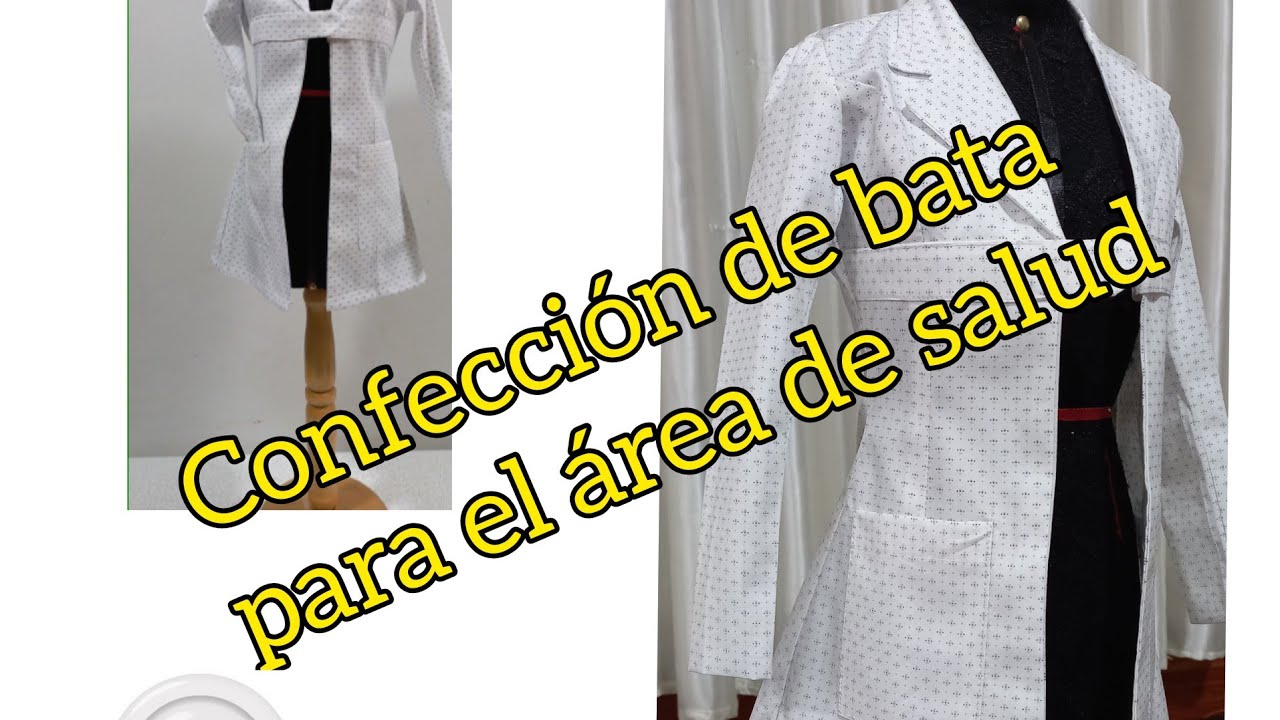 40.Confección de bata para el área de salud