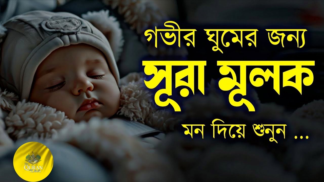 ঘুমানোর আগে শুনুন সূরা মূলক 🤍 | ভয়, দুশ্চিন্তা ও অস্থিরতা দূর করার আমল | Surah Mulk