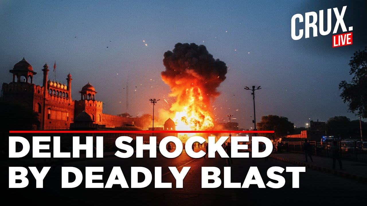 LIVE | Red Fort Blast Kills 8, Forensic Teams Sweep Scene In Delhi | India | Crux
