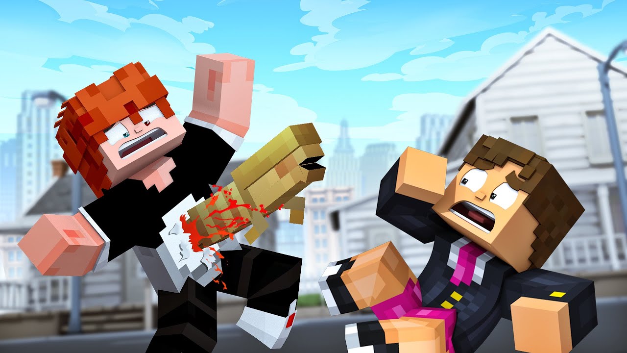 ALIEN SAIU DA BARRIGA DO MEU AMIGO NO MINECRAFT !!