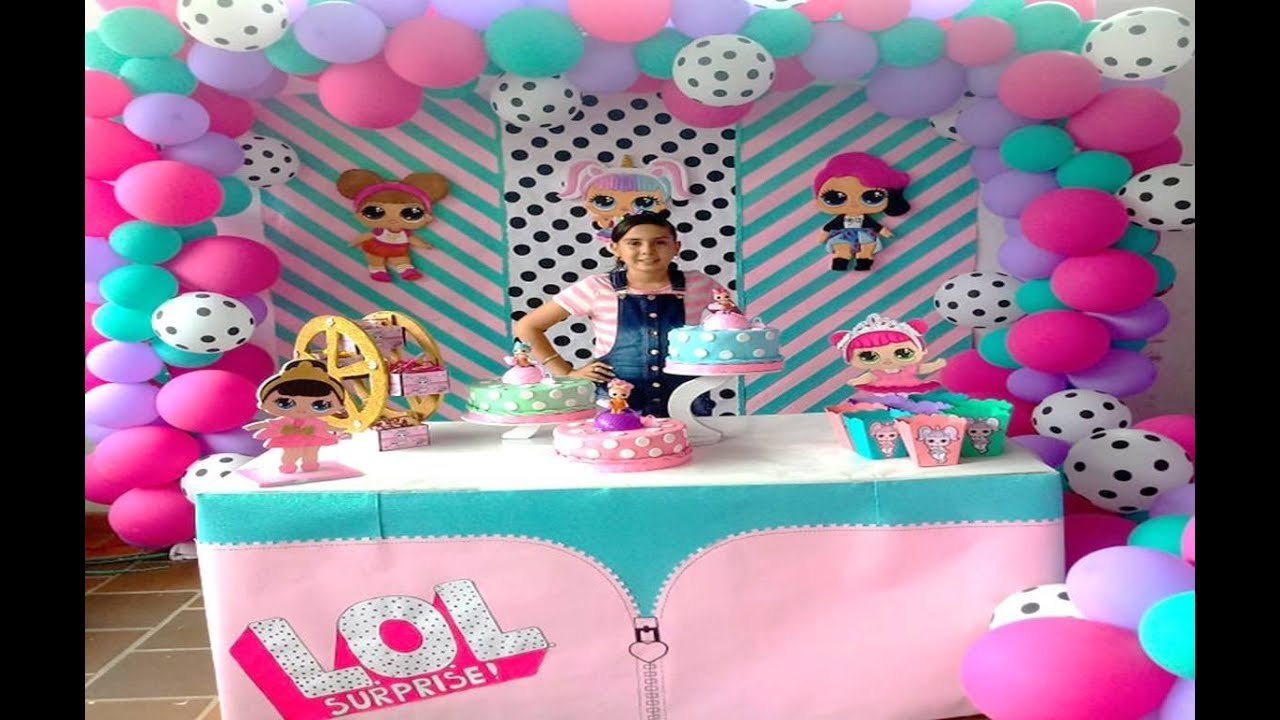 IDEAS/DECORACION TEMATICA LOL